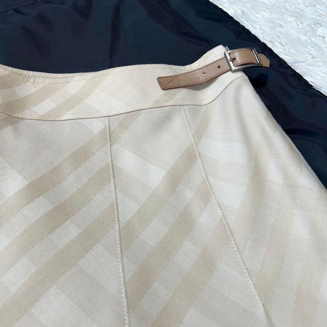 BURBERRY LONDON バーバリーロンドン　スカートM 38 ウール