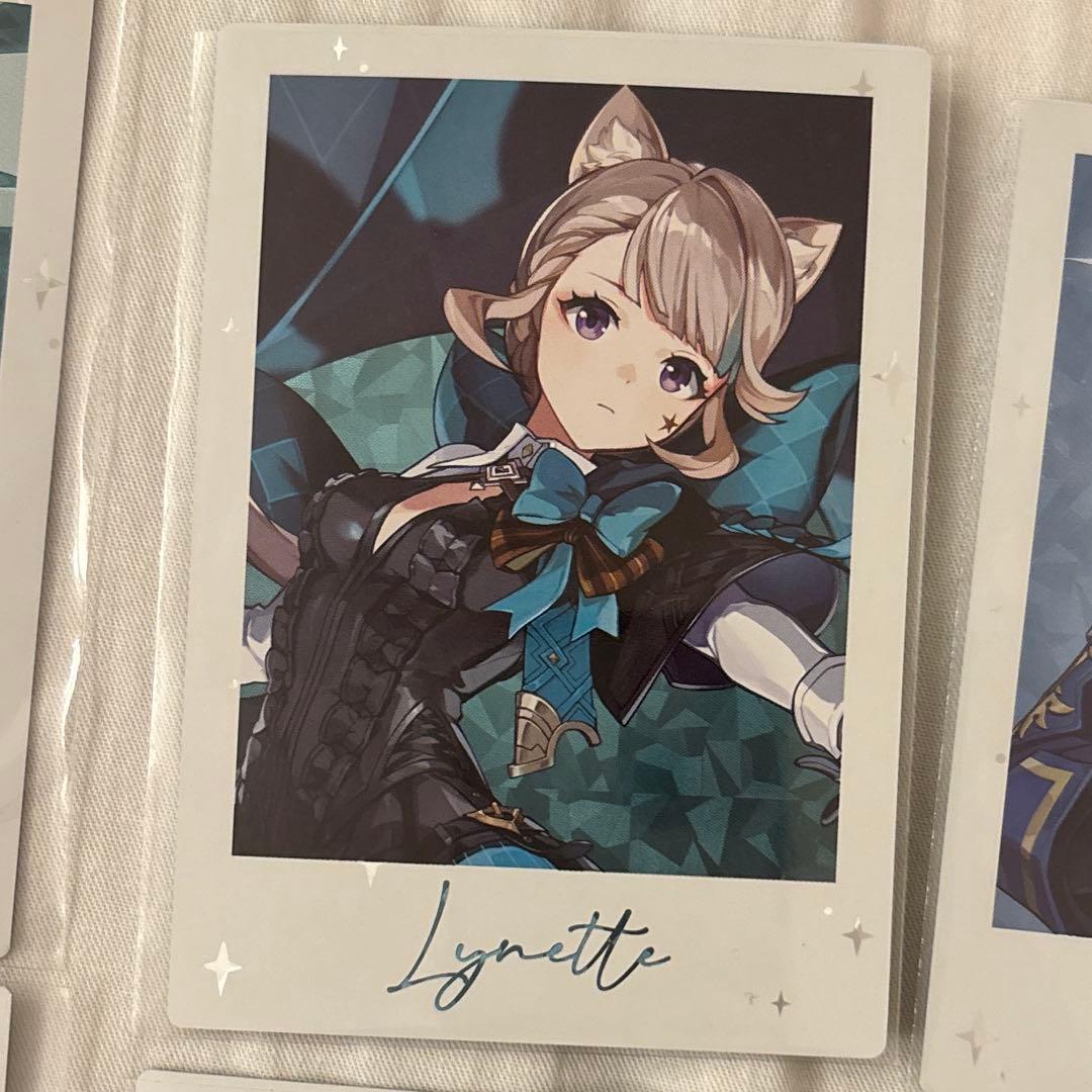 原神fes フェス チェキ 箔押し リネット - メルカリ