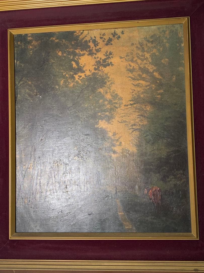 2371❣️ 名画 カミーユ・コロー ヴィル・ダ・ヴレー