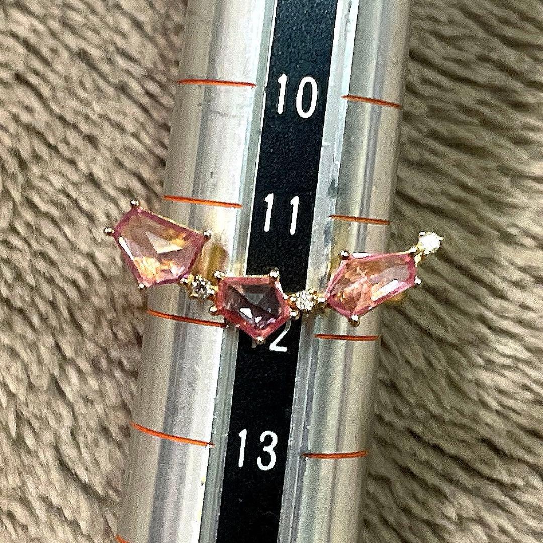 ARTIDAOUD 「eden」 6th マルチサファイアカーブドリング