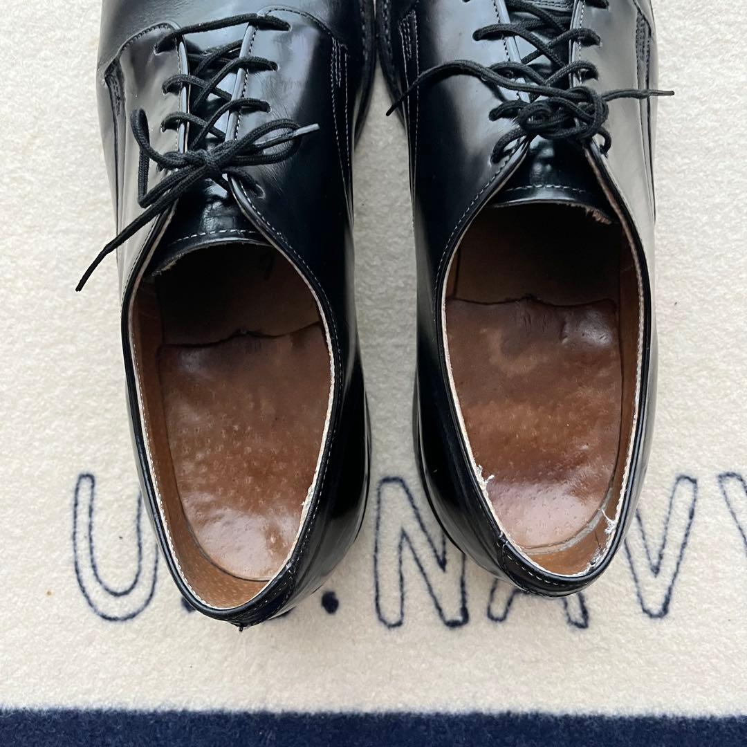 90s usnavy サービスシューズ アメリカ海軍 9R ミリタリー　革靴