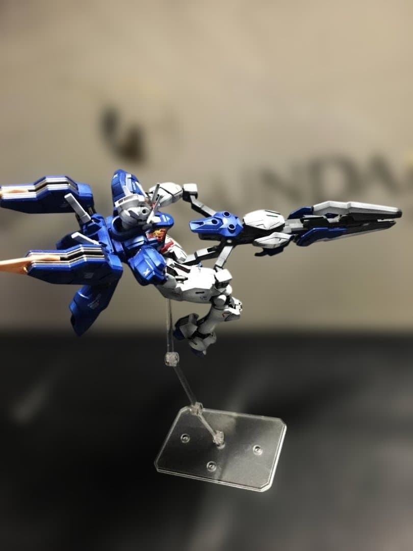 水星の魔女 HG 1/144 エアリアルリビルド グラデーション全塗装完成品