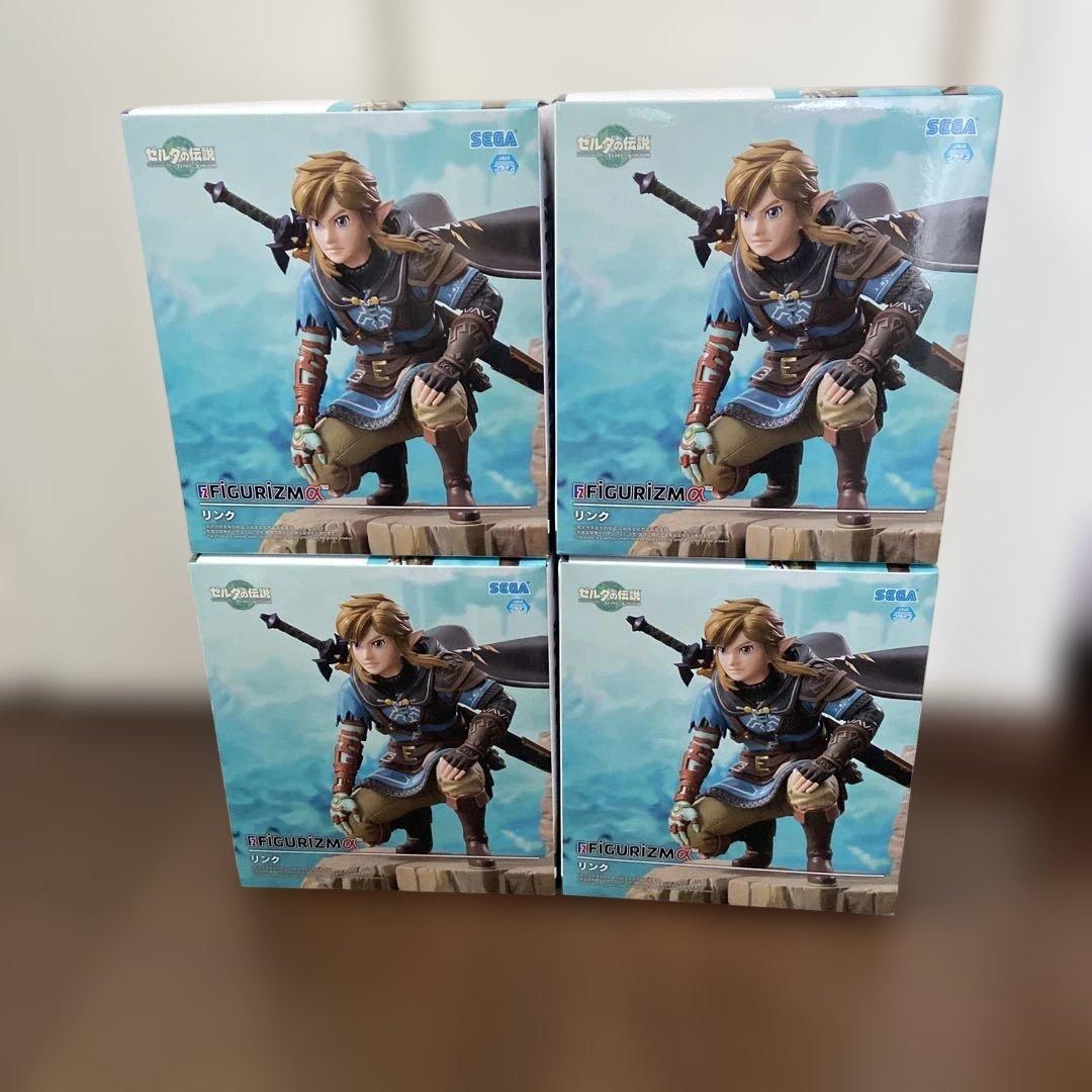 ゼルダの伝説 ティアーズオブザキングダム FIGURIZMα リンク 4点セット