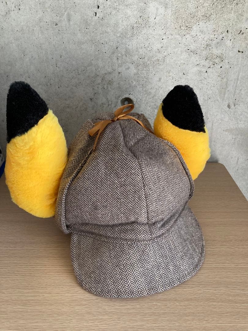 美品】ポケモンぬいぐるみ1/1名探偵ピカチュウ、帽子セット - メルカリ