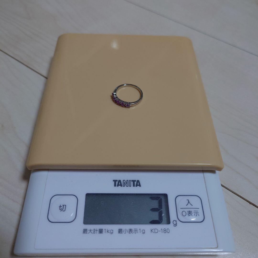 ネココネコ☆【Xmas︎!お値下げ】シルキーサファイア プラチナ リング