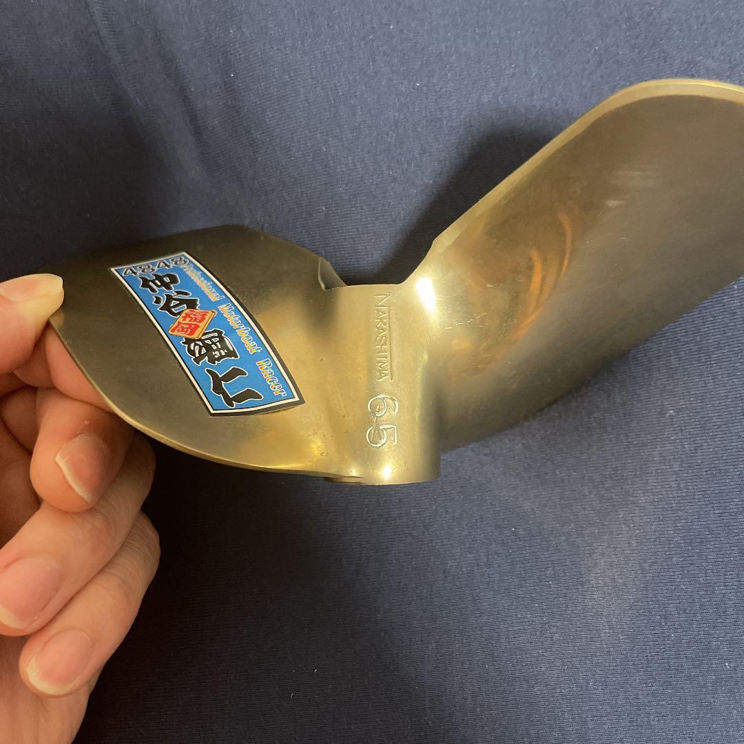 【ボートレース】仲谷颯仁選手　直筆サイン入プロペラ