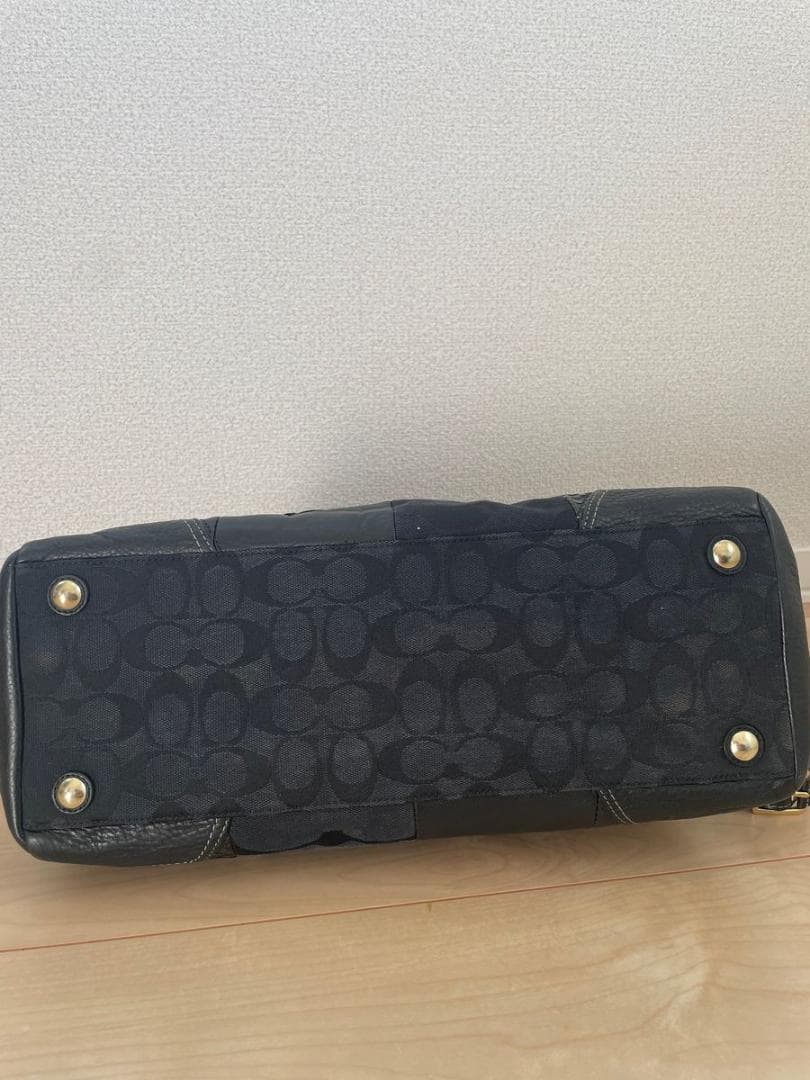 コーチ パッチワーク 2way ハンドバッグ　ショルダーバッグ 12479 黒