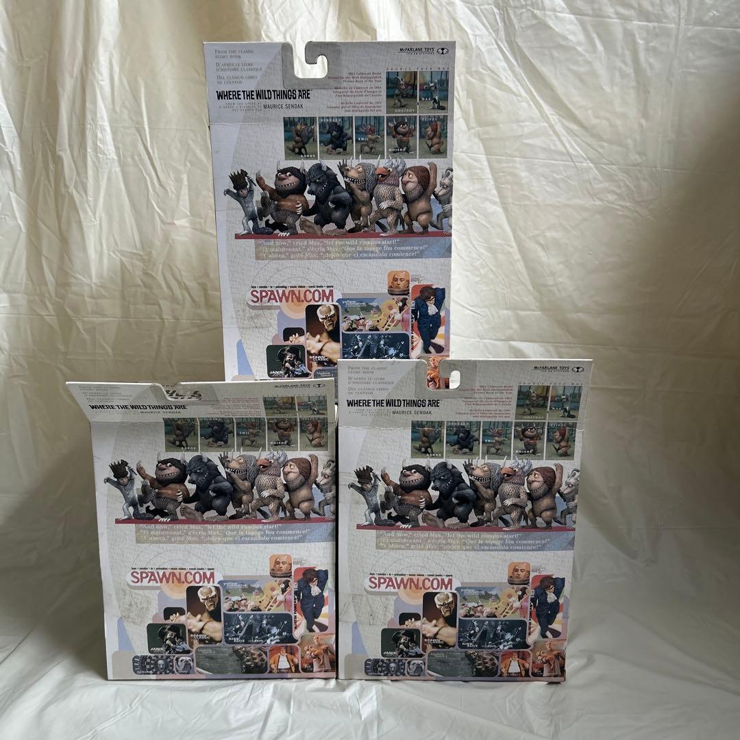 かいじゅうたちのいるところ　フィギュア　McFARLANE TOYS