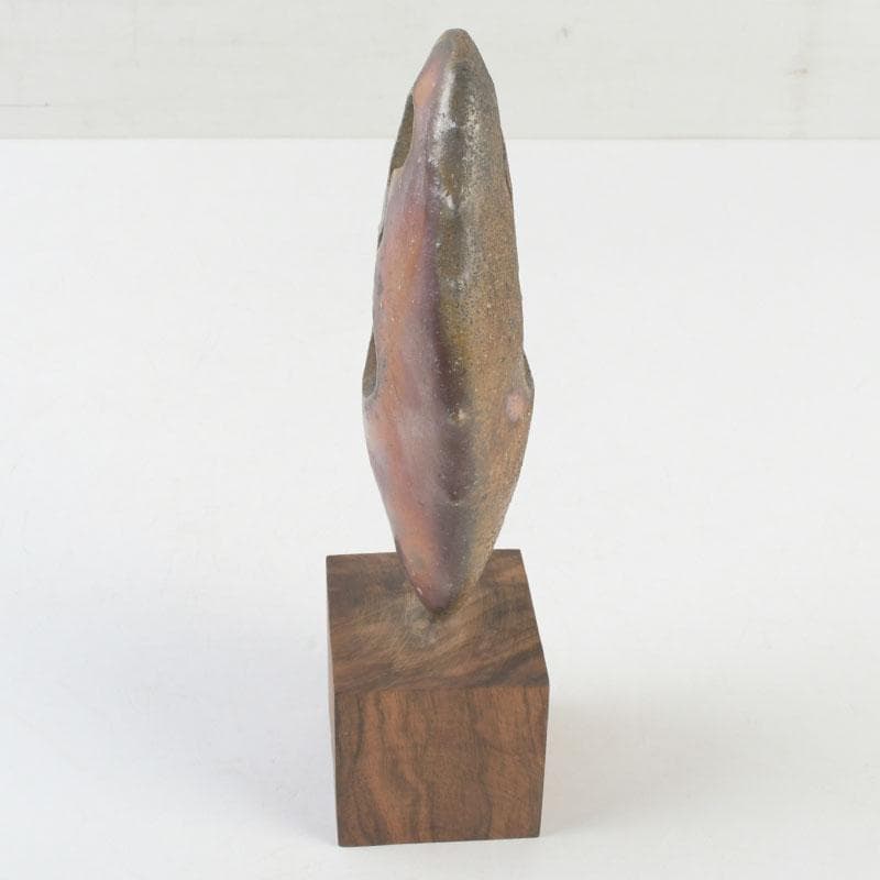 備前焼 置物 オブジェ 陶印あり V 9713