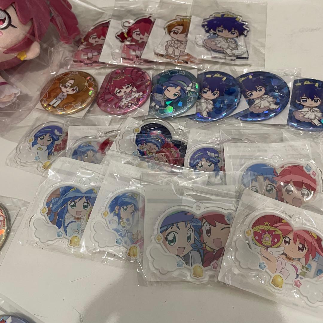ふしぎ星のふたご姫 コレクション 缶バッジ ぬいぐるみ 当時品