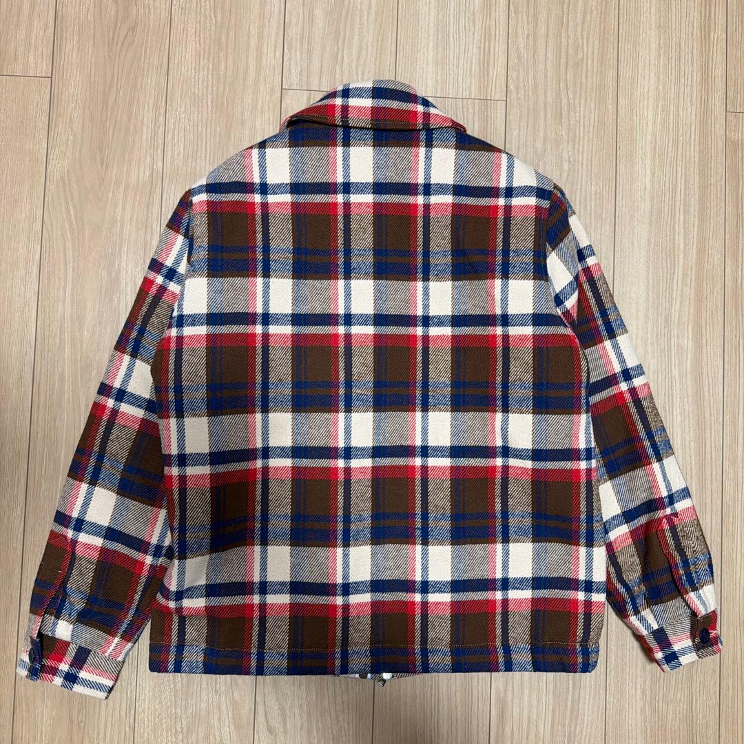 ジャケット・アウター A Bathing Ape BAPE CHECK CPO ZIP JACKET