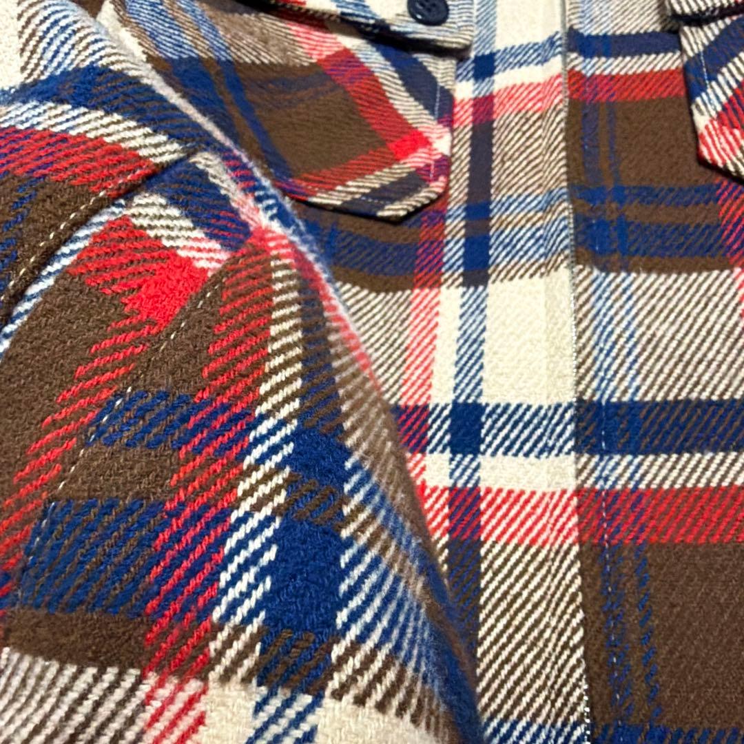 ジャケット・アウター A Bathing Ape BAPE CHECK CPO ZIP JACKET