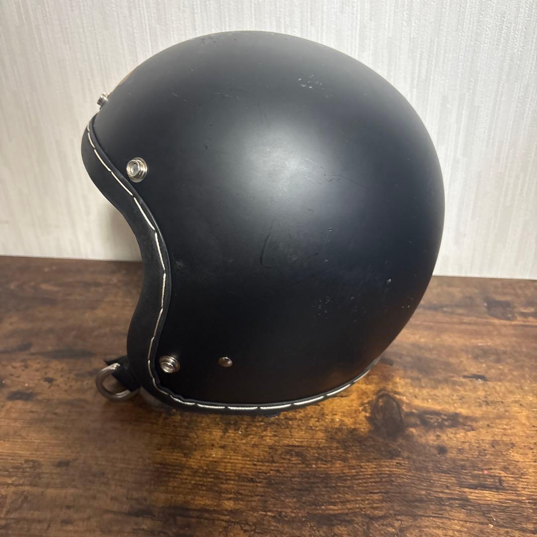 SHM ブラック ジェットヘルメット