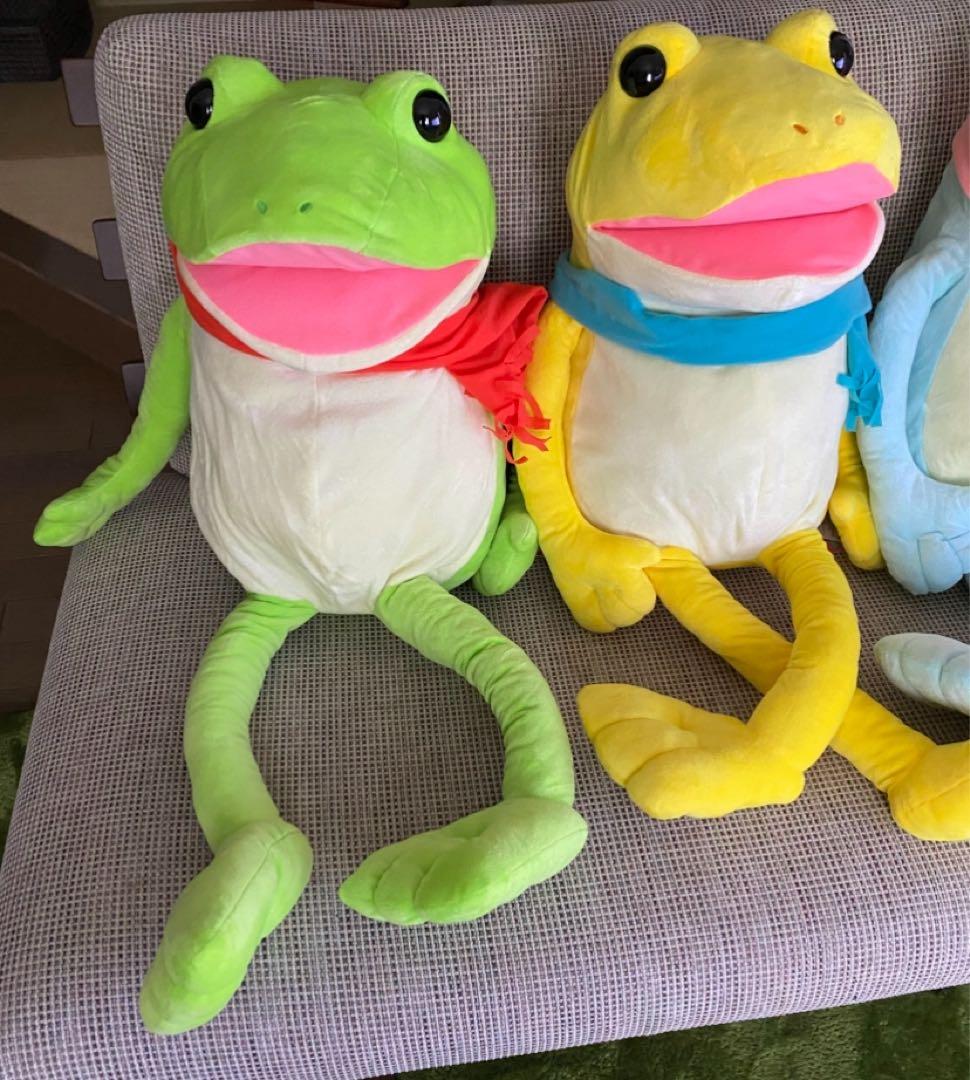 ケロピョンのぬいぐるみ4体セット