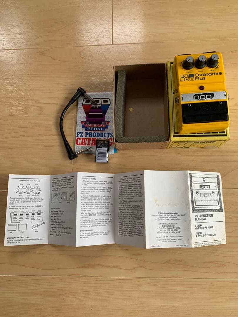 DOD FX50B Overdrive Plus ギターエフェクター