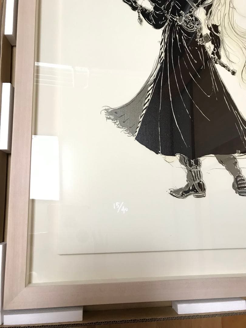 天野喜孝 FF7 セフィロス 研 プライベートエディション シルク