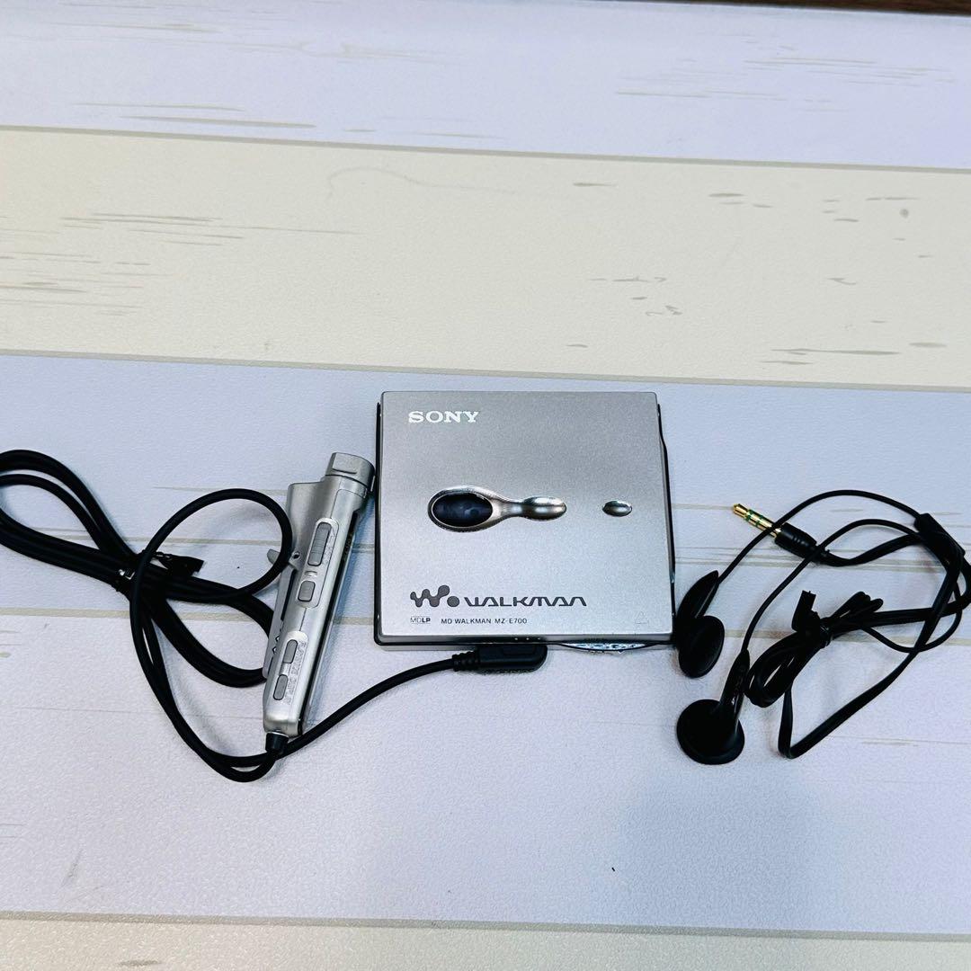 SONY WALKMAN ポータブルMDプレーヤー MZ-E700 動作品 SONY MD