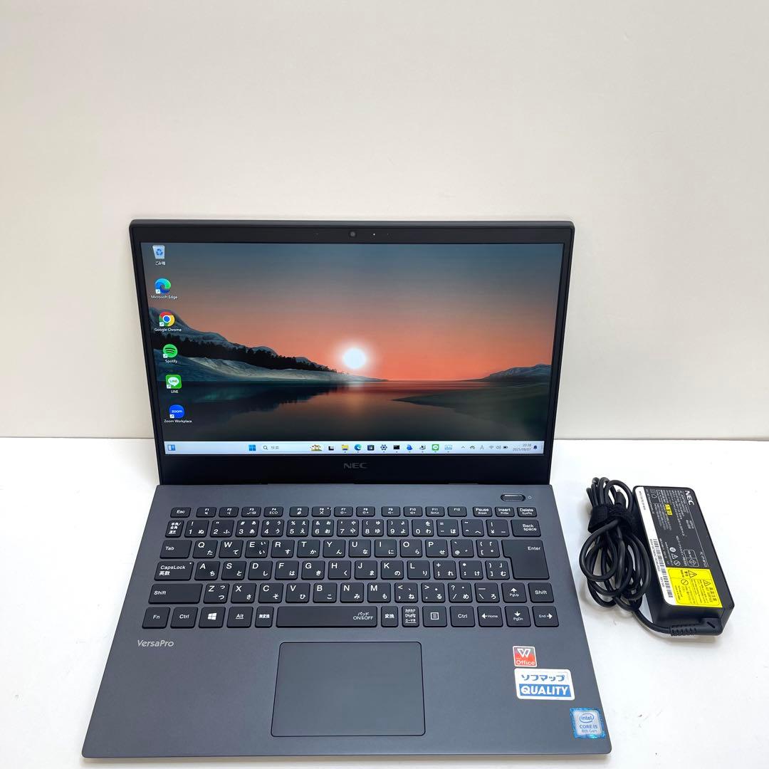 バッテリー良/NEC VersaPro PC-VKT16G-4/i5-8250 バッテリー良⁄NEC