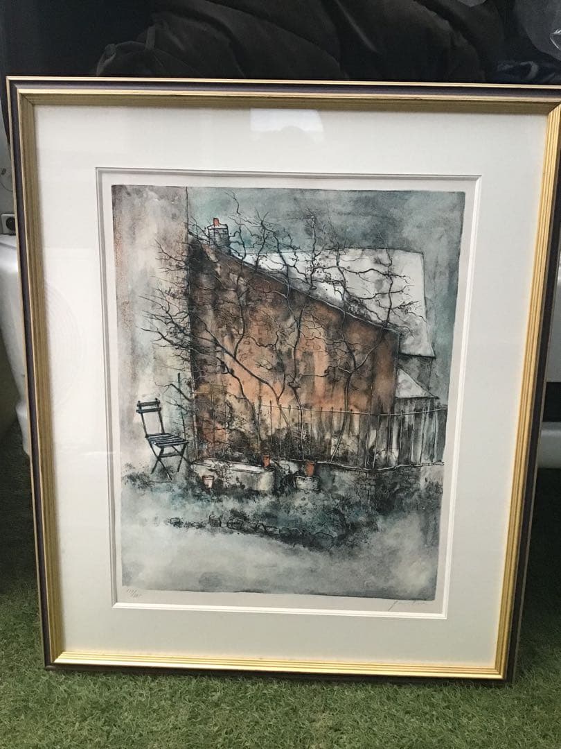 ベルナール.ガントナーの風景画 版画