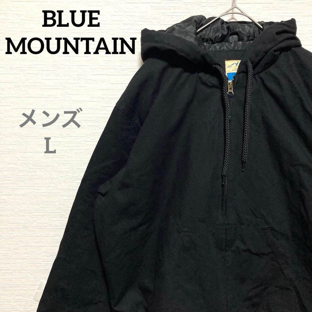 BLUEMOUNTAINブルーマウンテン アクティブジャケット ダック地 黒 L