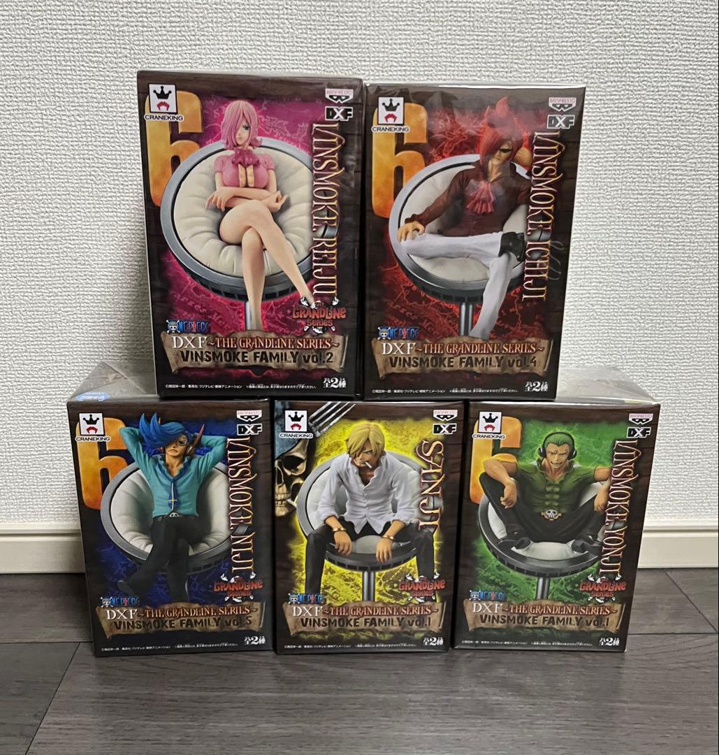 ワンピース プライズ フィギュア まとめ売り5点 ヴィンスモーク