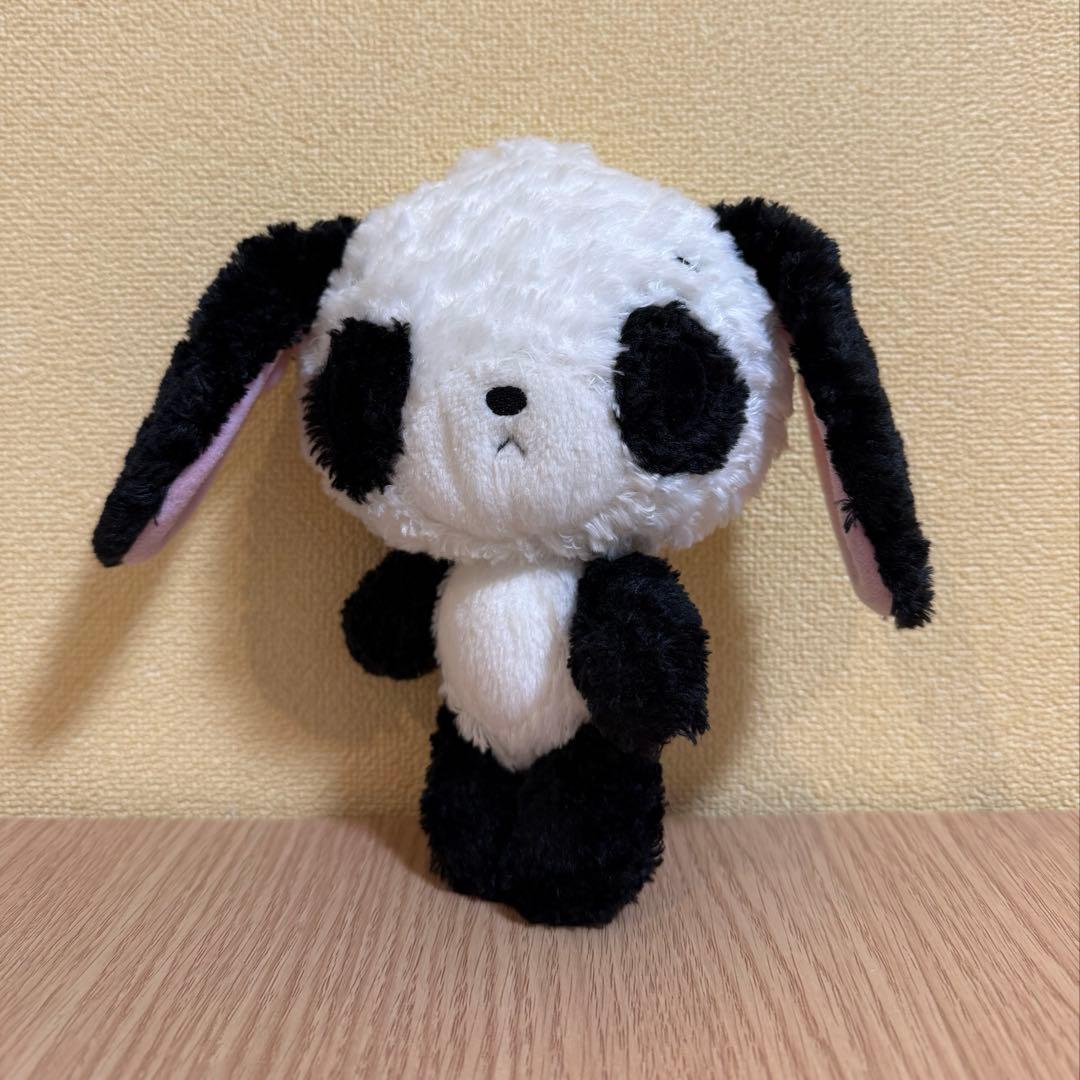 シュガーバニーズ　ぱんだうさ　初代　ぬいぐるみ　サンリオ　ぱんだ　青タグ
