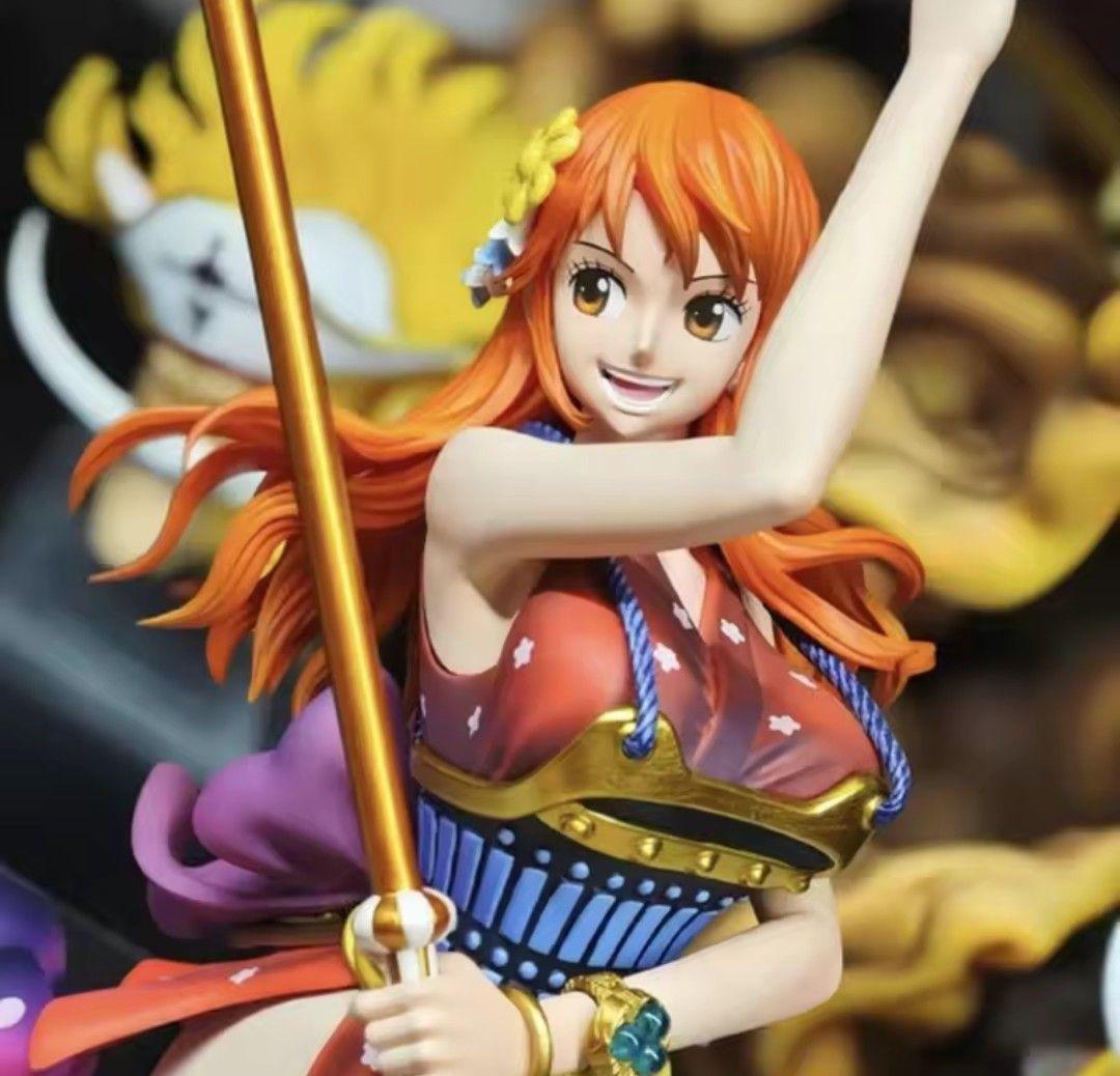 ワンピース　ナミ　鬼ヶ島Ver.　フィギュア　塗装完成品