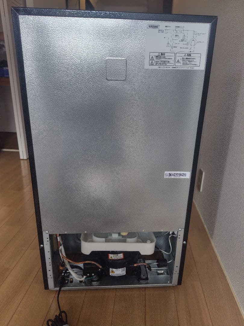 引取限定】アイリスオーヤマ ブラック 冷蔵庫 冷凍庫