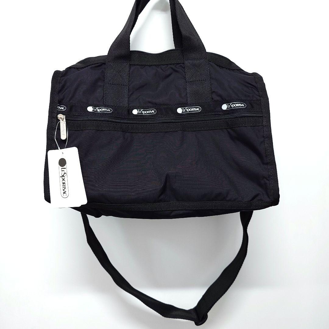 新品 未使用 LeSportsac レスポートサック ブラック ウィークエンダー