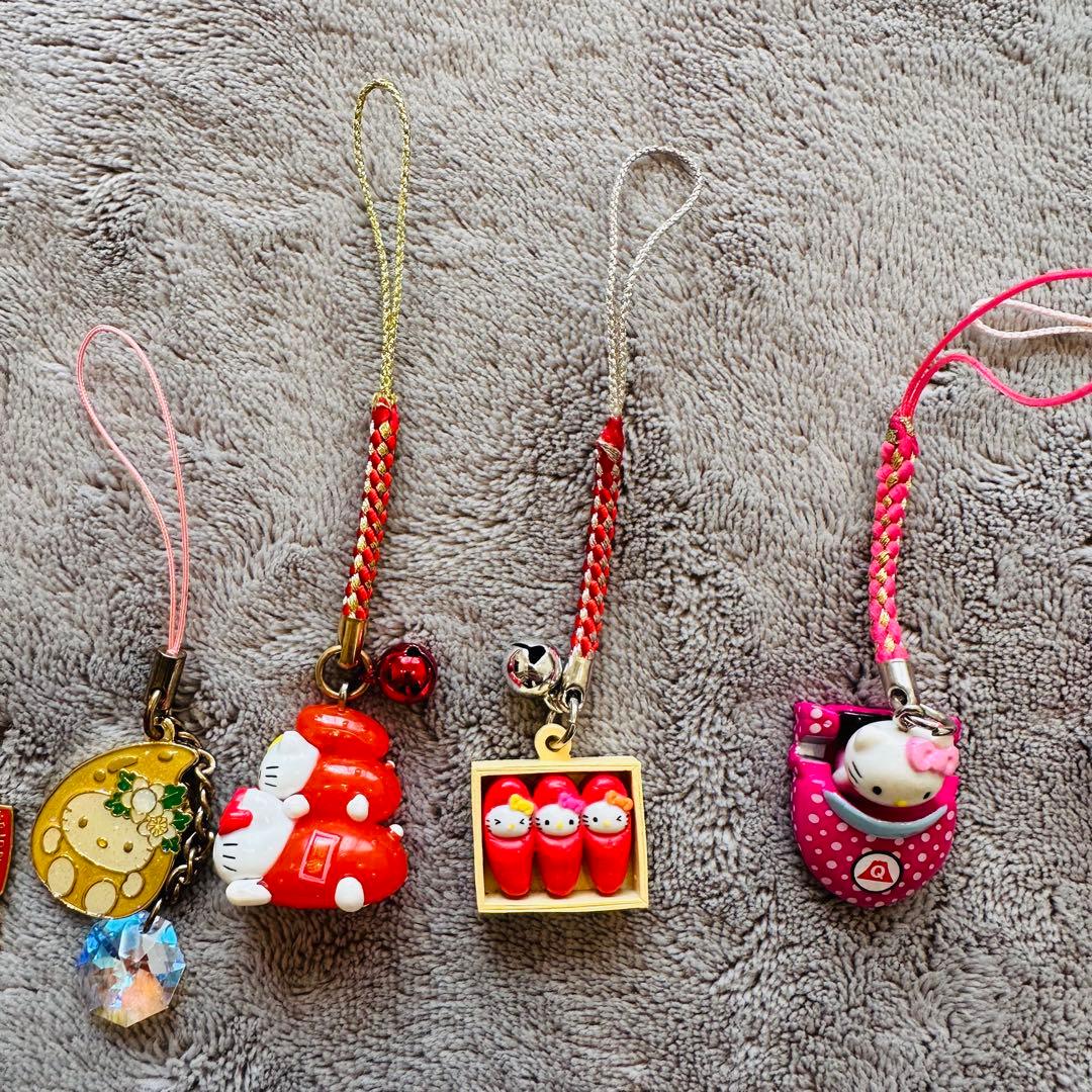 ご当地キティ　根付けストラップ　シャープペンシル　まとめ売り　26点セット