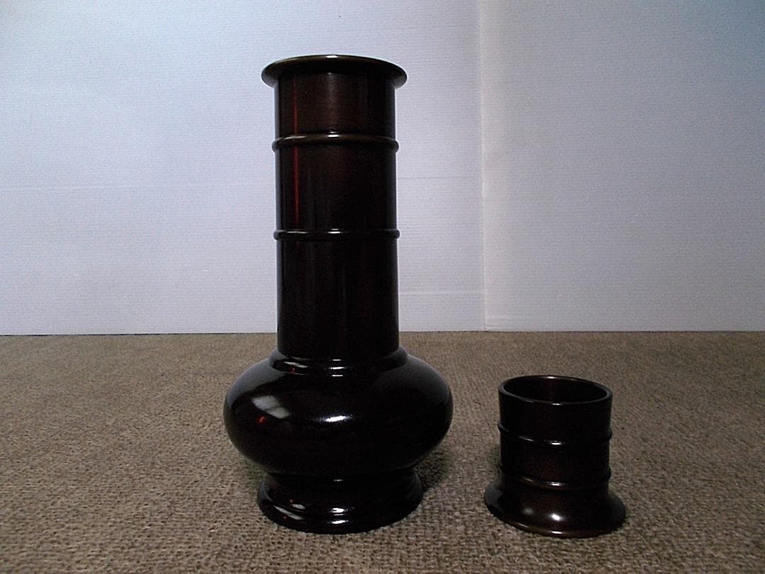 良品 未使用含む 高岡銅器 唐銅皆具 鋳師:金森左兵衛 台子皆具 共箱