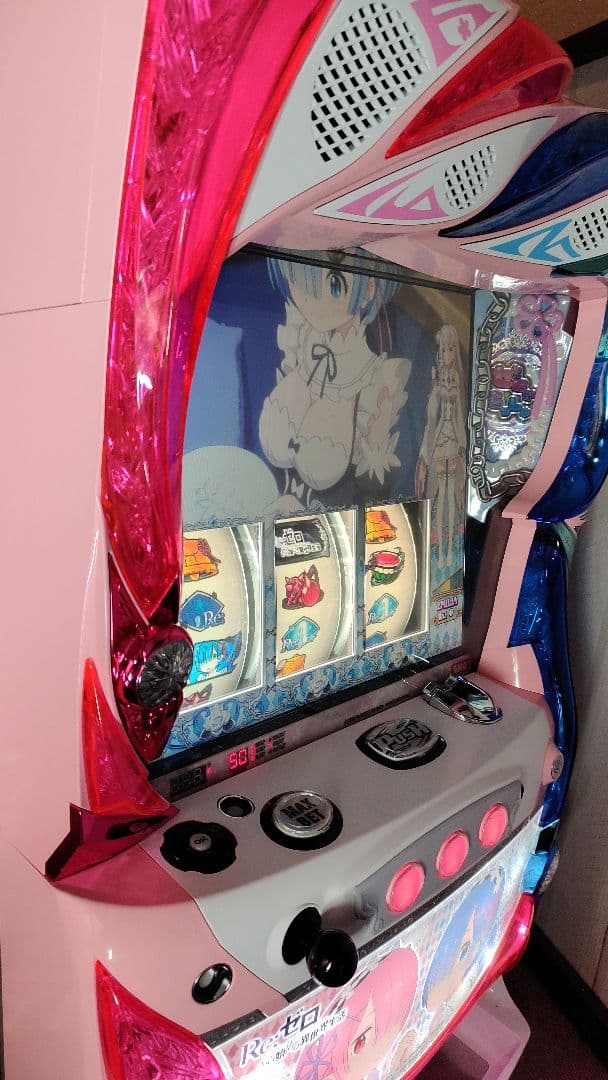 スロット実機 Re:ゼロから始める異世界生活 双子パネル 新 モ