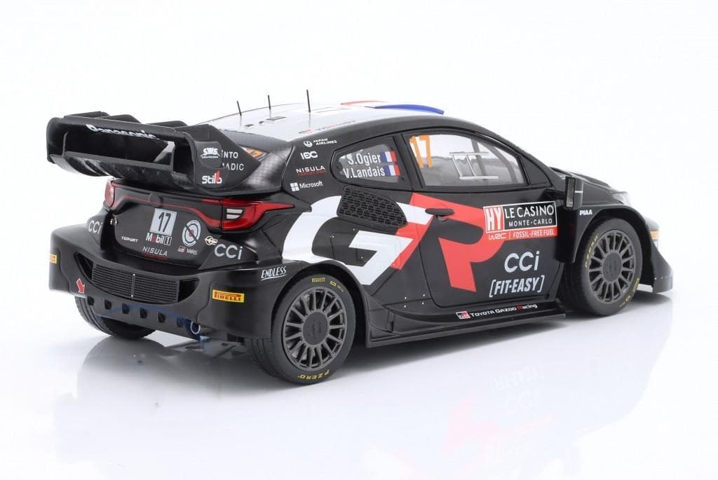 すすかす1/18 トヨタ GR ヤリス モンテカルロ 2024 S.オジェ