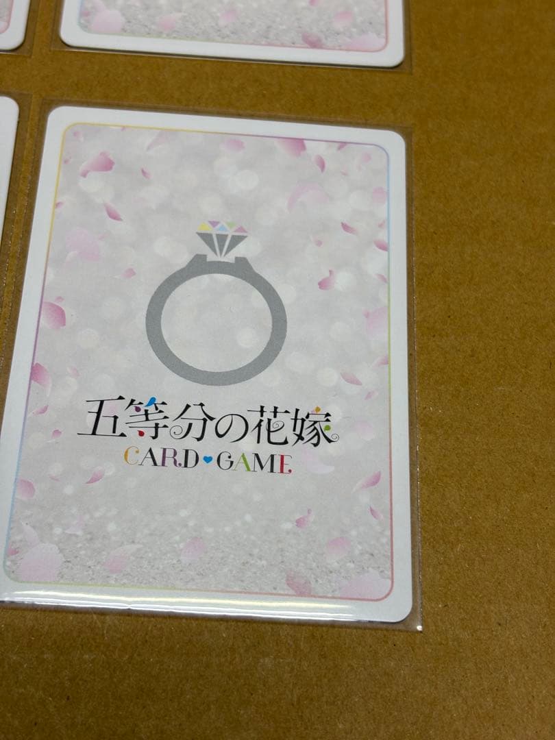 中野二乃　SSP SP セット　サイン　五等分の花嫁カードゲーム　ごとカド