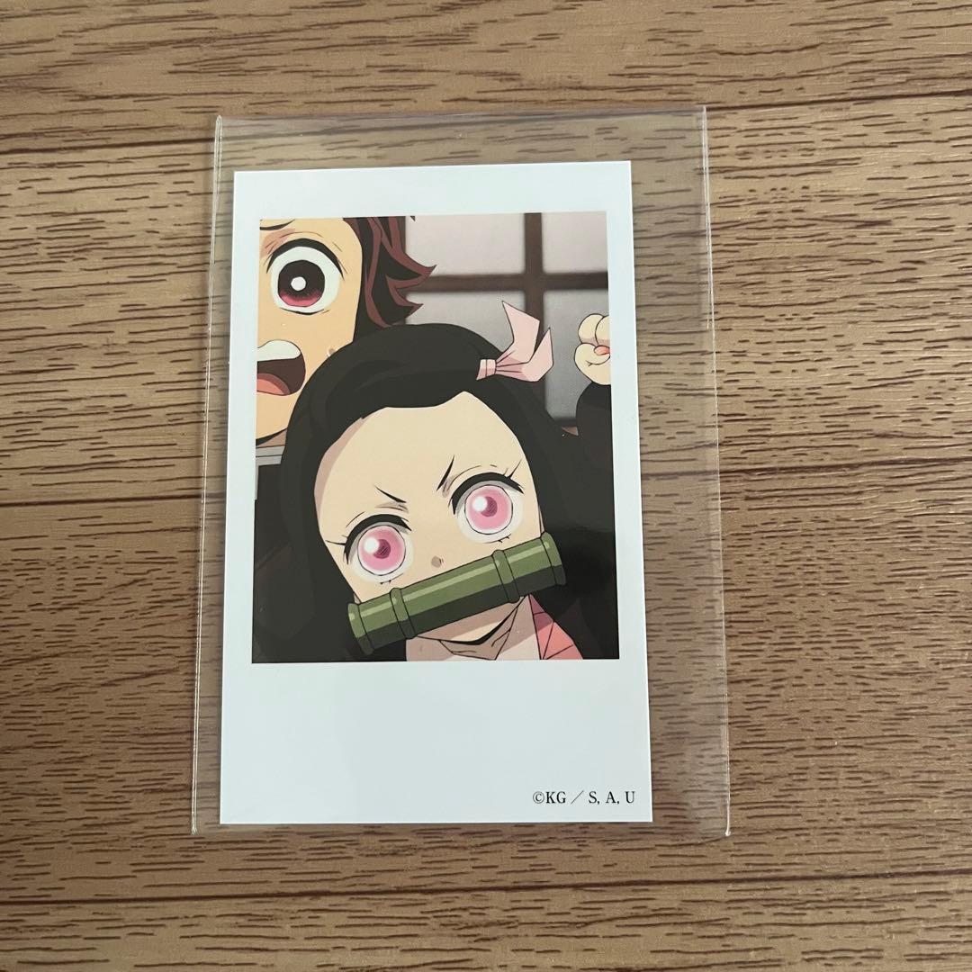 鬼滅の刃 チェキ風ブロマイド 刀鍛冶の里編 竈門 禰豆子 絵巻カフェ -