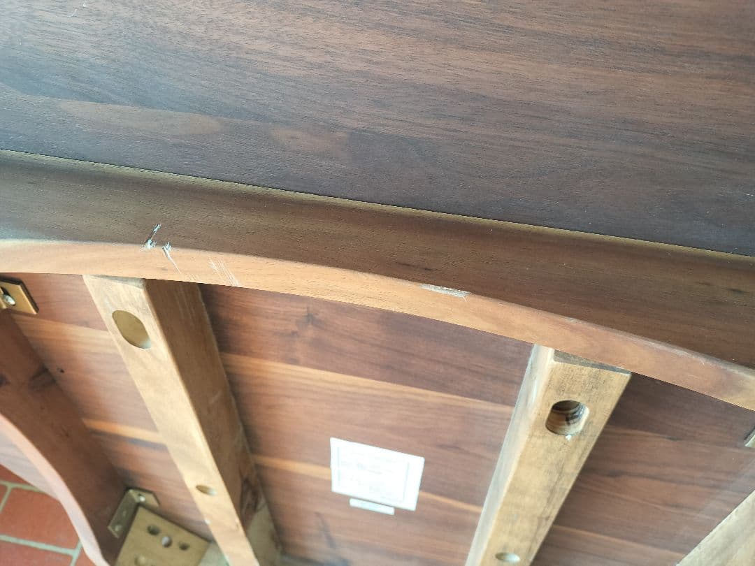 IDC大塚家具 ダイニングテーブル / シネマ2 ウォルナット 無垢材