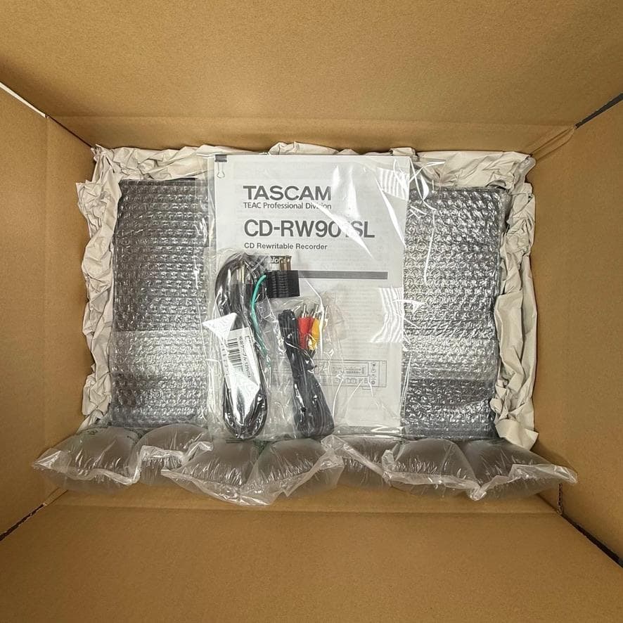 ◆CD録音履歴7時間◆TASCAM CDレコーダー CD-RW901SL