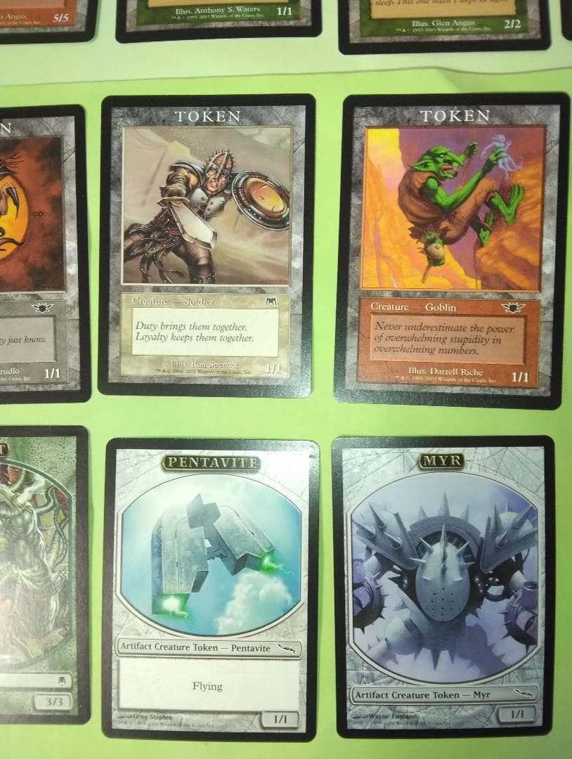 褒賞プログラム トークン 13枚セット MTG プロモ トレーディングカード