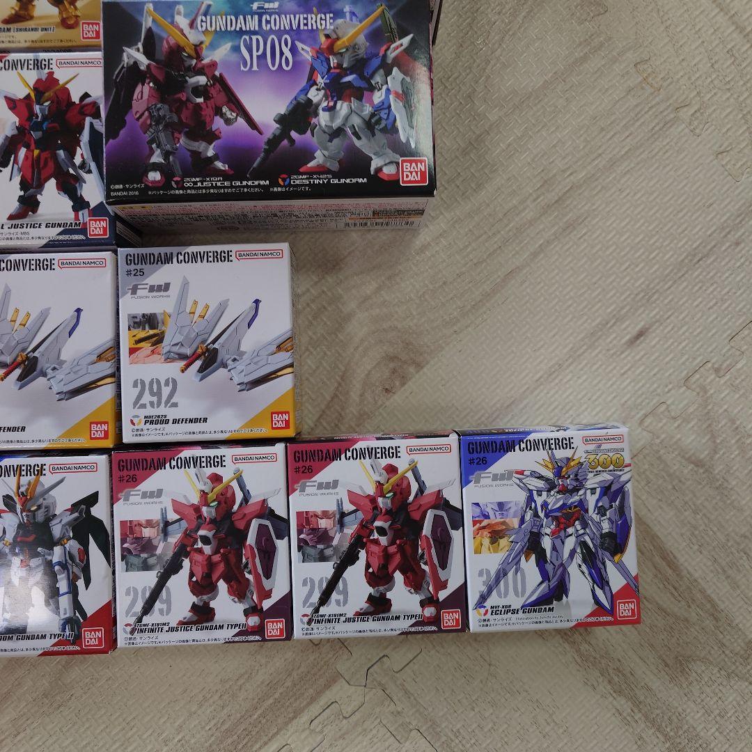 ガンダムコンバージ　ガンダムSEEDセット