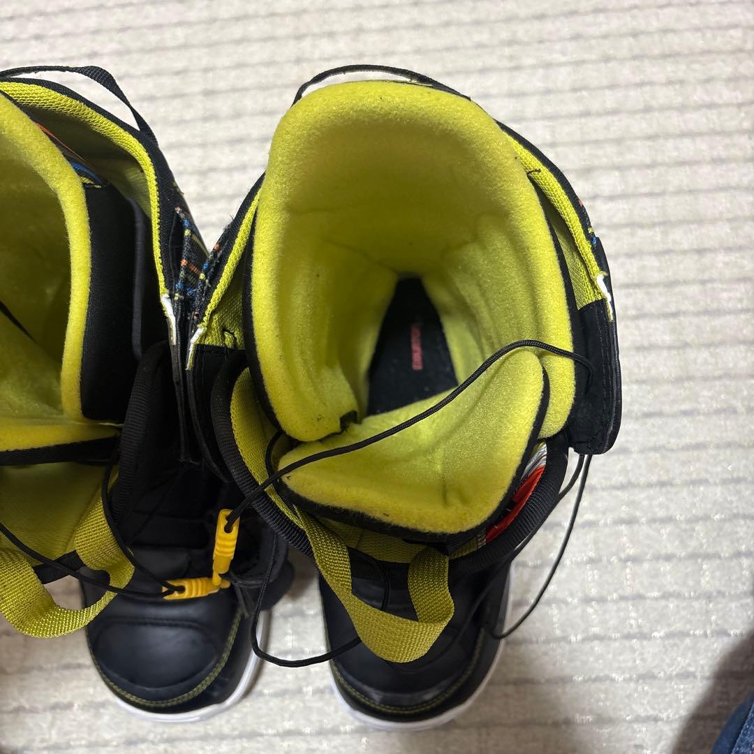 Burton スノーボードブーツ ブラック/イエロー