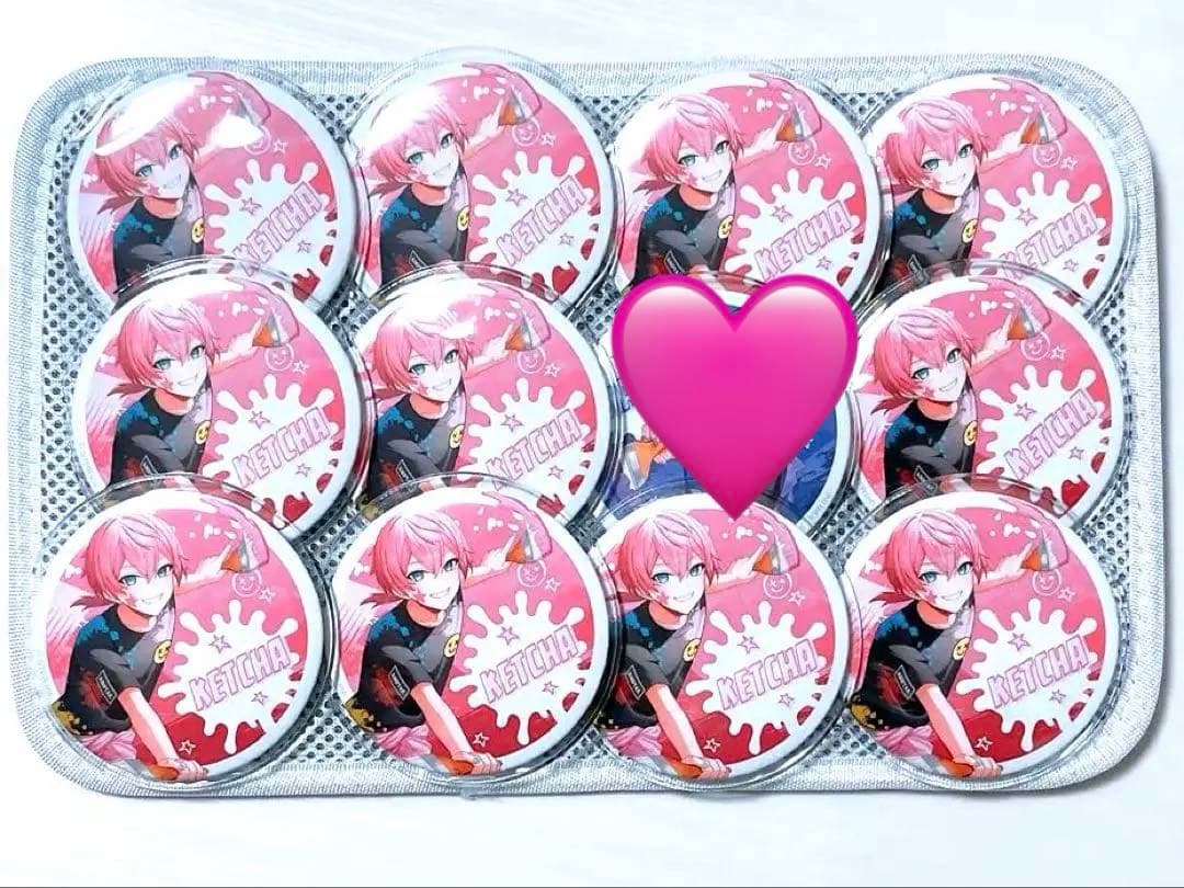 専用です。AMPTAK COLORSけちゃくんB IG缶バッジ‼️バラ売り可