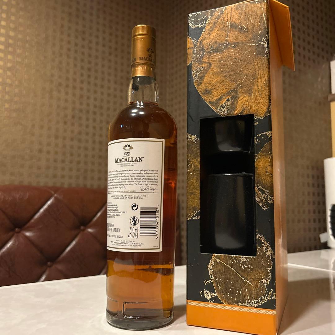 マッカランアンバーグラス2ヶ付き マッカランアンバーグラス2ヶ付き お