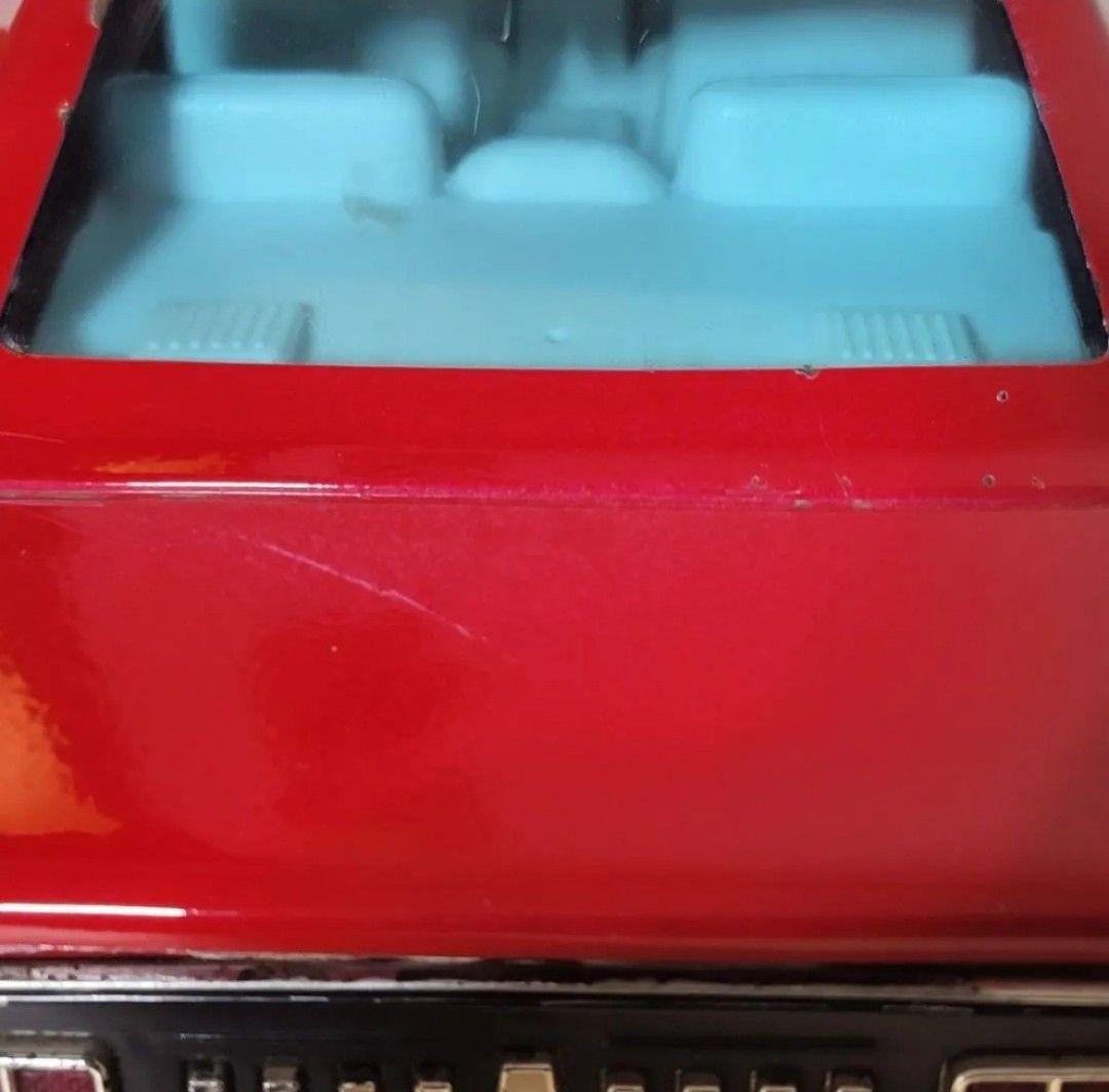 希少 TONKA ブリキ 日産セドリックGX 赤色