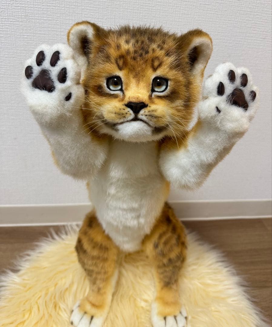 最終価格】海外作家様作 アートドール ライオンの子供 - メルカリ