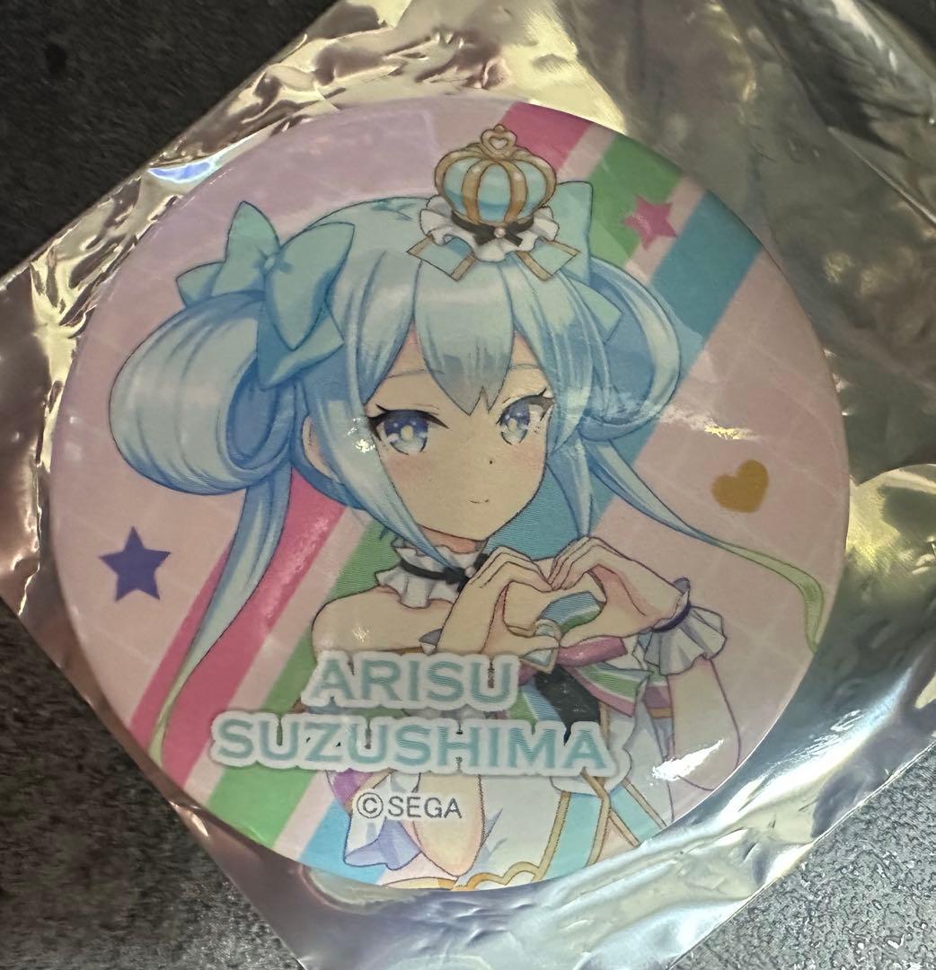 オンゲキ 6thライブ 缶バッジ 珠洲島有栖