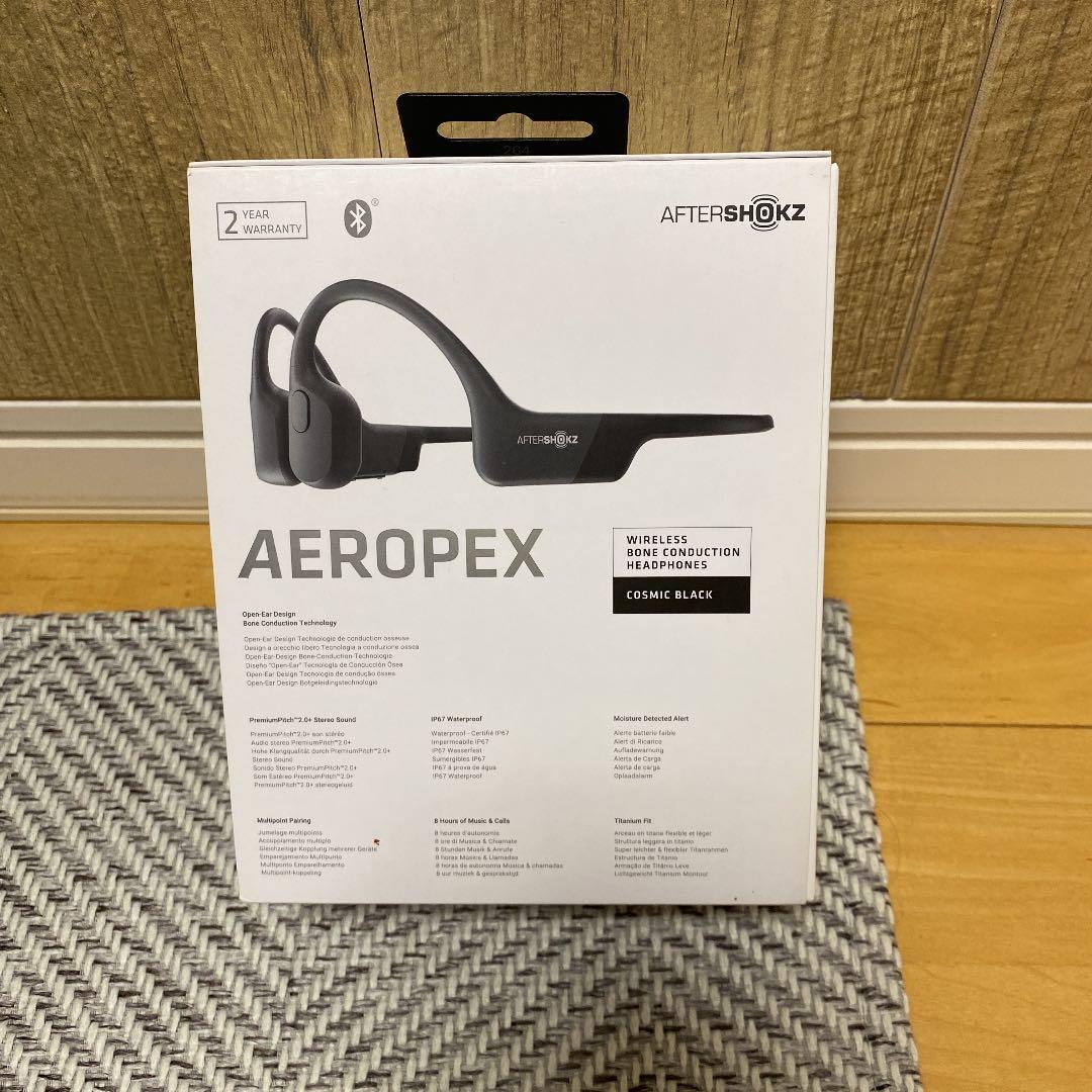AFTERSHOKZ 販売済み AEROPEX COSMIC BLACK