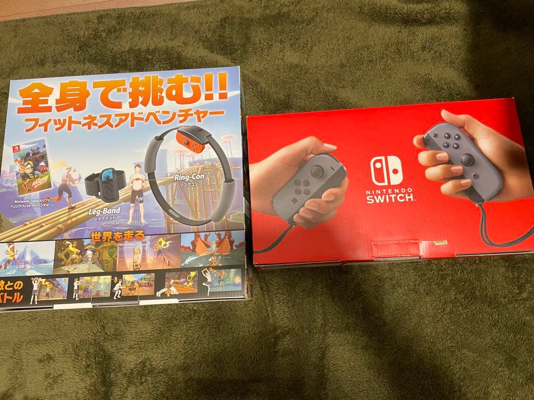 Nintendo Switch + リングフィットアドベンチャー + 専用ケース