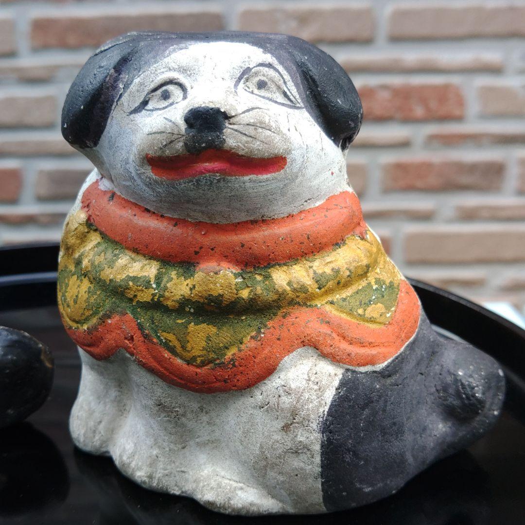 土雛 座敷犬 レトロ玩具｜土雛 座敷犬 レトロ玩具