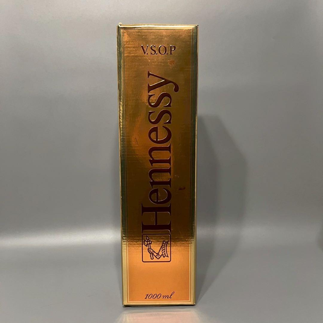 未開栓 Hennessy ヘネシー VSOP コニャック 1000ml 箱入り 未開栓