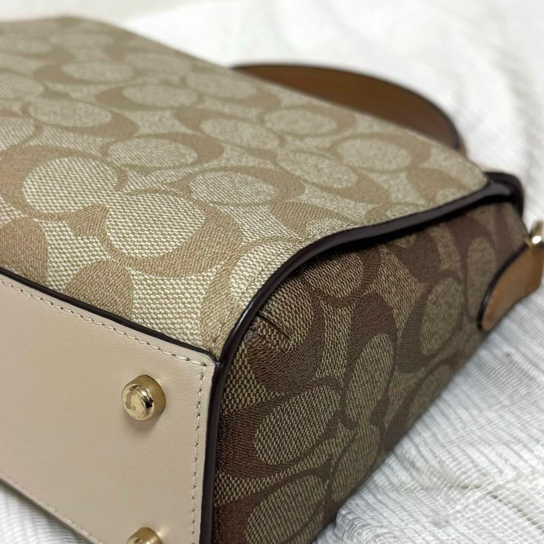 美品✨　COACH コーチ　モーガン　ショルダー　バッグ　シグネチャー